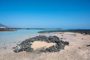Caleton Blanco Beach, Orzola, Lanzarote, Canary islands, Spain